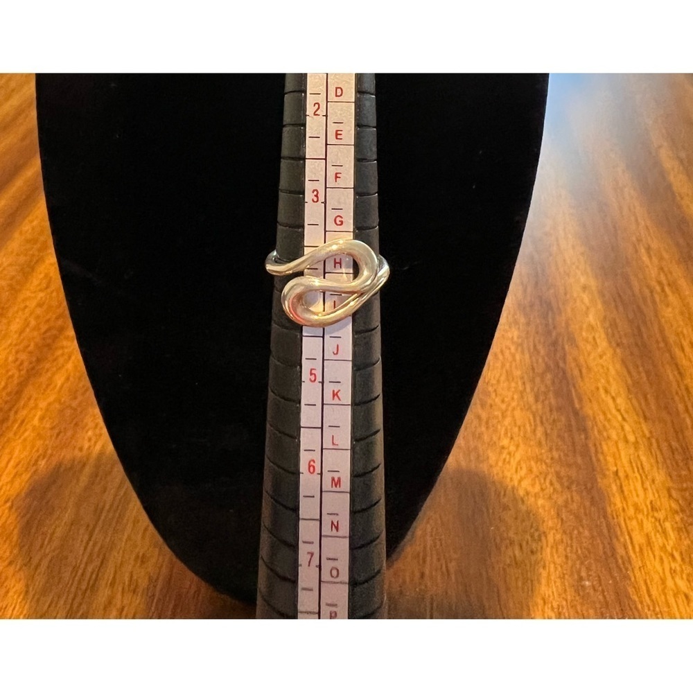 Tiffany Sterling Silver Wave Ring